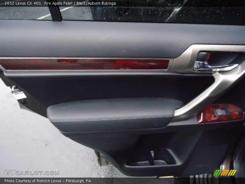 Fire Agate Pearl / Black/Auburn Bubinga 2012 Lexus GX 460