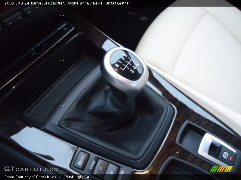  2009 Z4 sDrive35i Roadster 6 Speed Manual Shifter