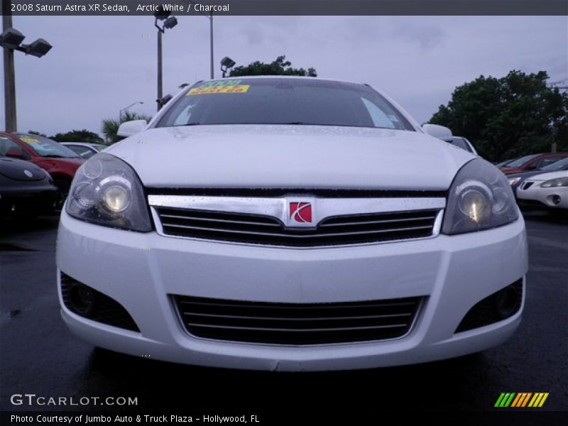Arctic White / Charcoal 2008 Saturn Astra XR Sedan