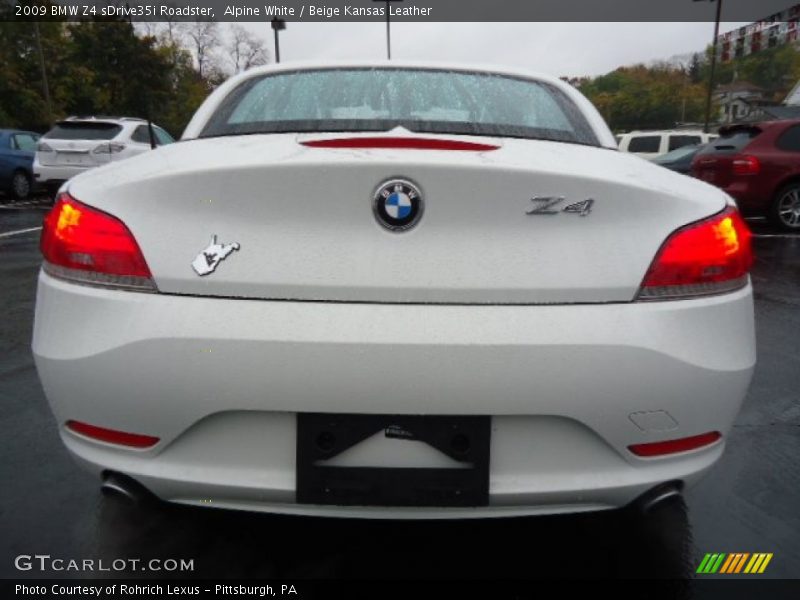  2009 Z4 sDrive35i Roadster Alpine White