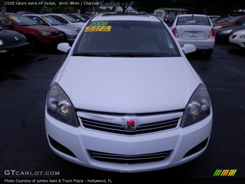 Arctic White / Charcoal 2008 Saturn Astra XR Sedan