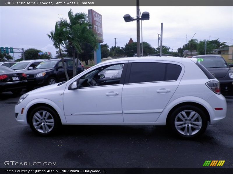 Arctic White / Charcoal 2008 Saturn Astra XR Sedan