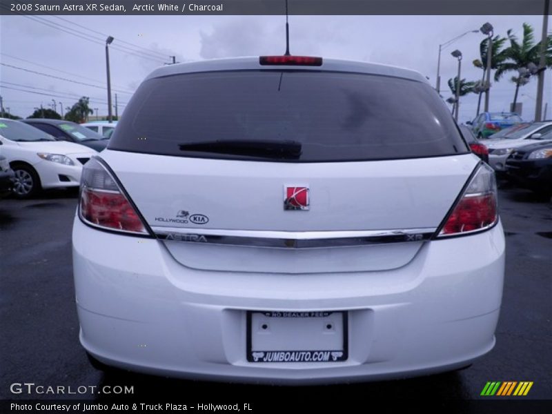 Arctic White / Charcoal 2008 Saturn Astra XR Sedan