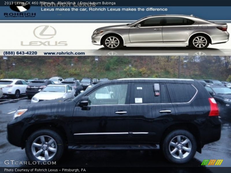 Black Onyx / Ecru/Auburn Bubinga 2013 Lexus GX 460 Premium