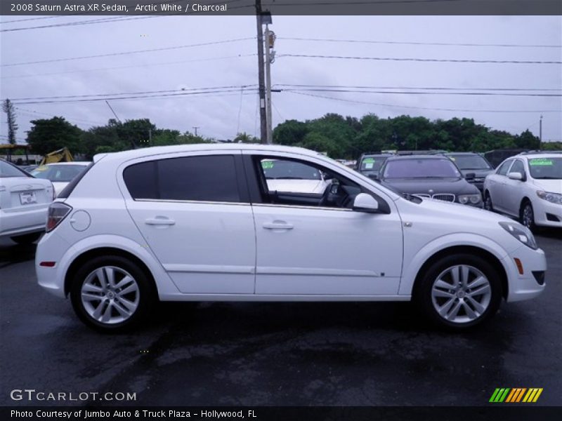 Arctic White / Charcoal 2008 Saturn Astra XR Sedan