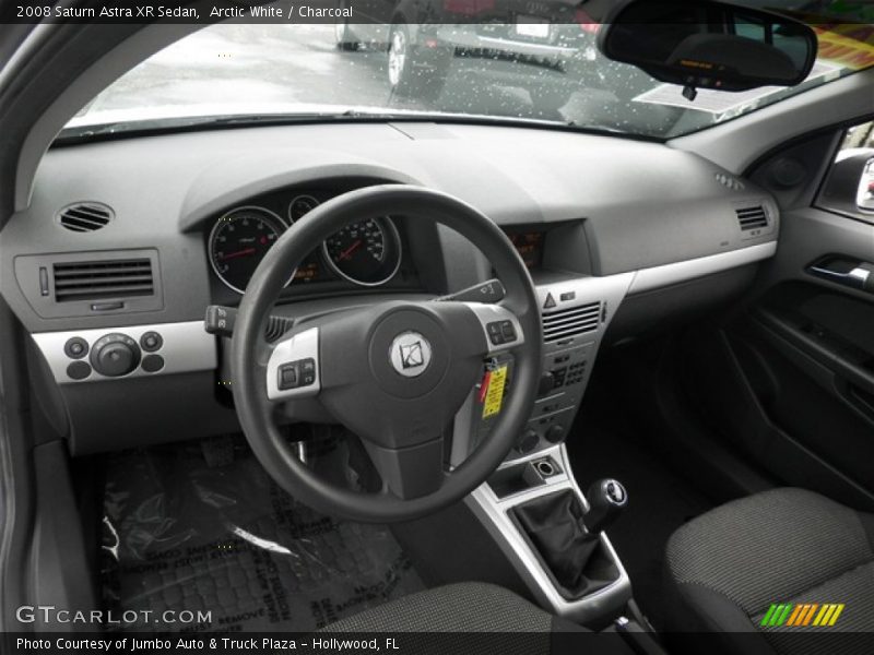 Arctic White / Charcoal 2008 Saturn Astra XR Sedan