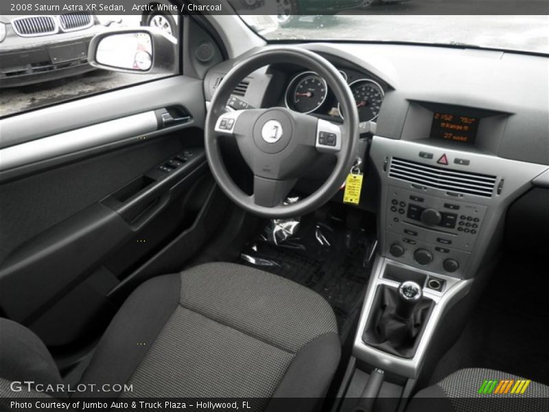 Arctic White / Charcoal 2008 Saturn Astra XR Sedan