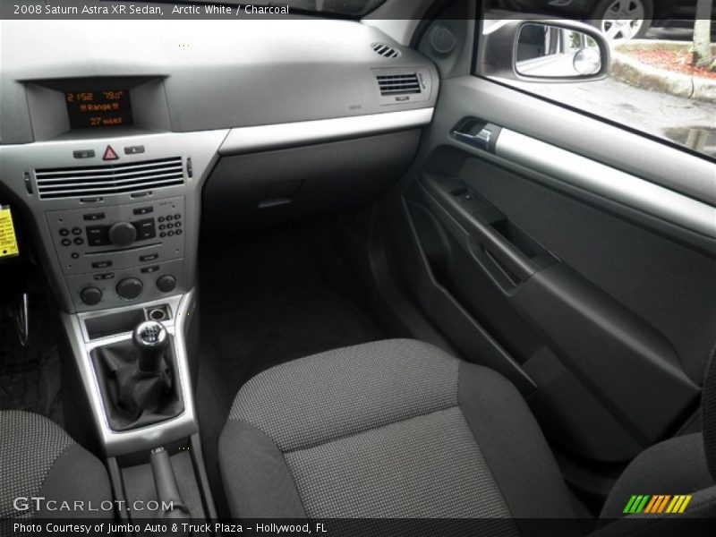 Arctic White / Charcoal 2008 Saturn Astra XR Sedan