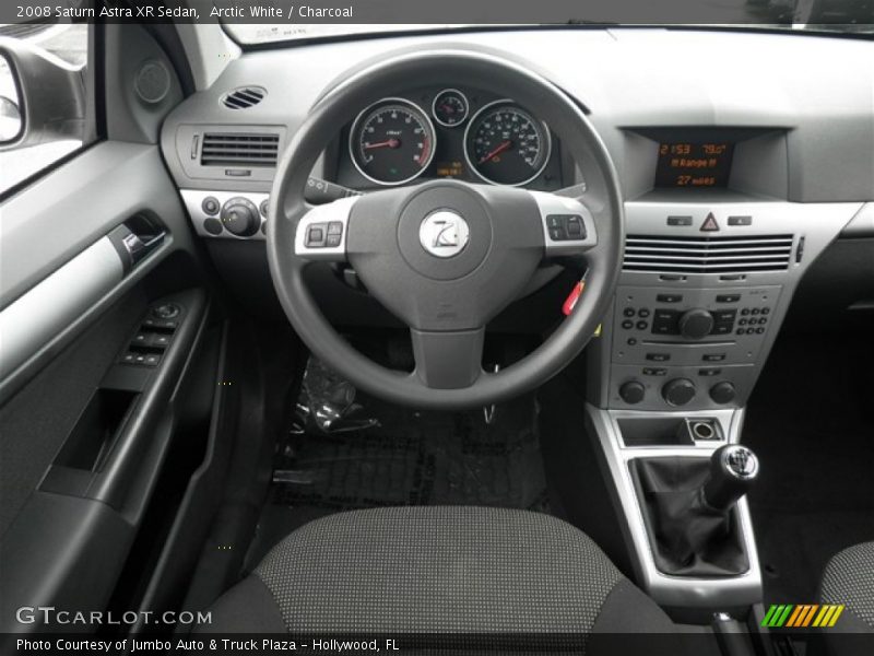 Arctic White / Charcoal 2008 Saturn Astra XR Sedan