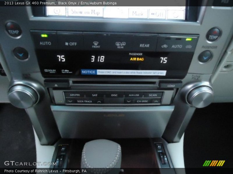 Controls of 2013 GX 460 Premium