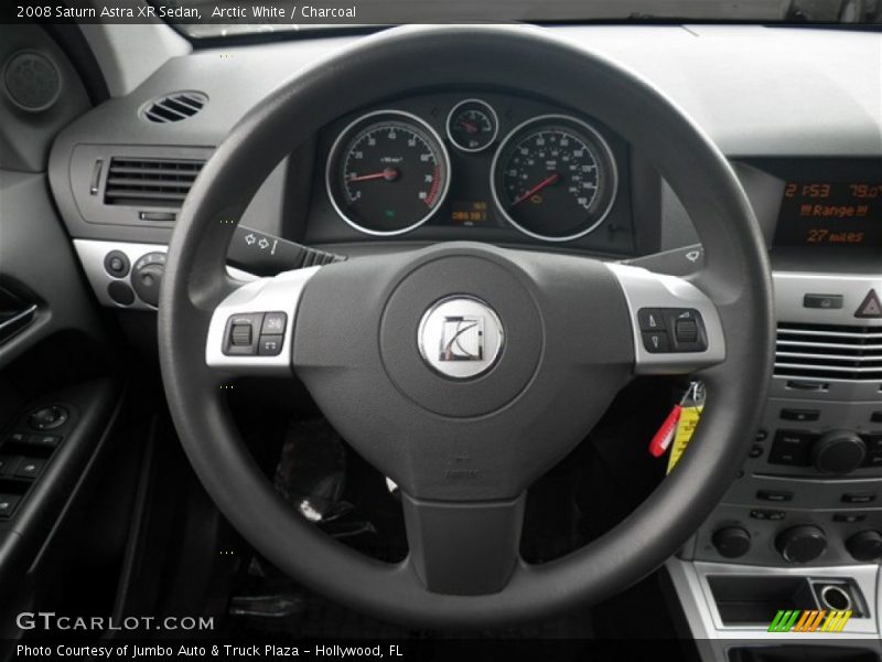 Arctic White / Charcoal 2008 Saturn Astra XR Sedan