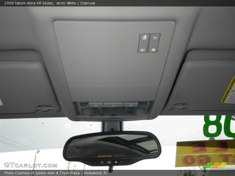 Arctic White / Charcoal 2008 Saturn Astra XR Sedan