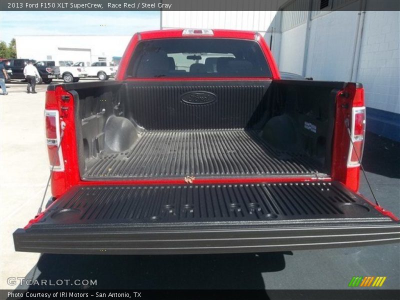 Race Red / Steel Gray 2013 Ford F150 XLT SuperCrew