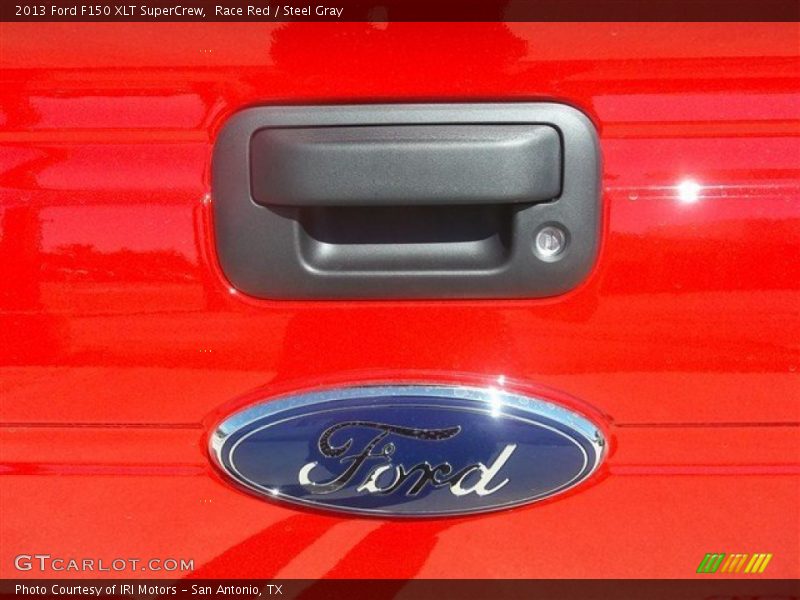 Race Red / Steel Gray 2013 Ford F150 XLT SuperCrew