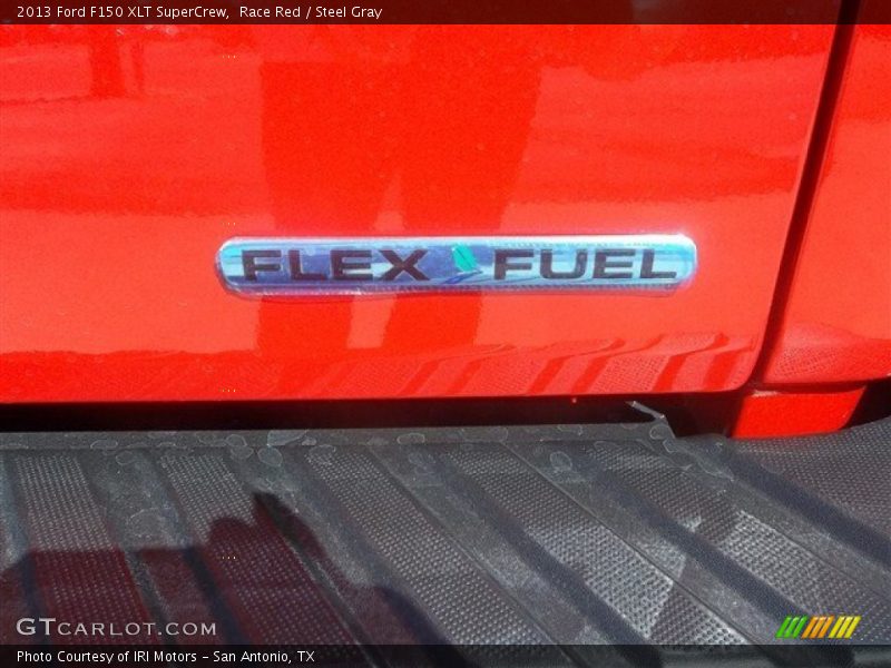 Race Red / Steel Gray 2013 Ford F150 XLT SuperCrew