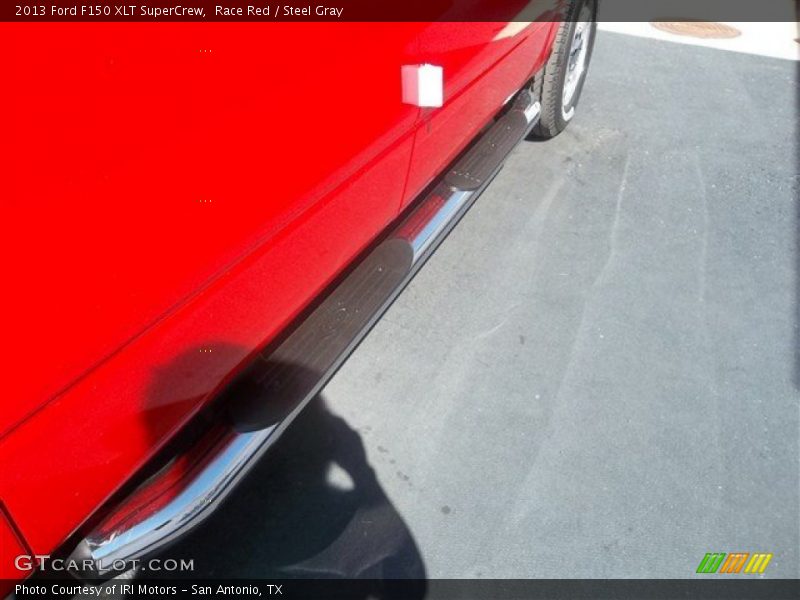 Race Red / Steel Gray 2013 Ford F150 XLT SuperCrew
