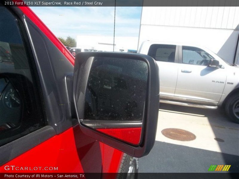 Race Red / Steel Gray 2013 Ford F150 XLT SuperCrew
