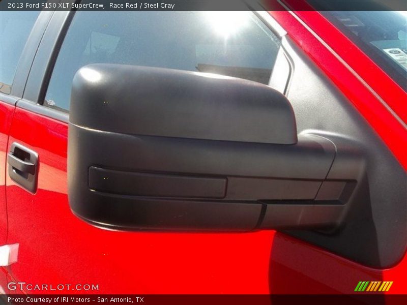 Race Red / Steel Gray 2013 Ford F150 XLT SuperCrew