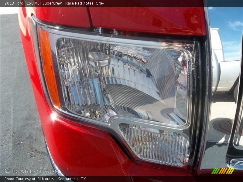 Race Red / Steel Gray 2013 Ford F150 XLT SuperCrew