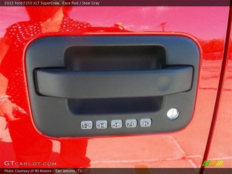 Race Red / Steel Gray 2013 Ford F150 XLT SuperCrew