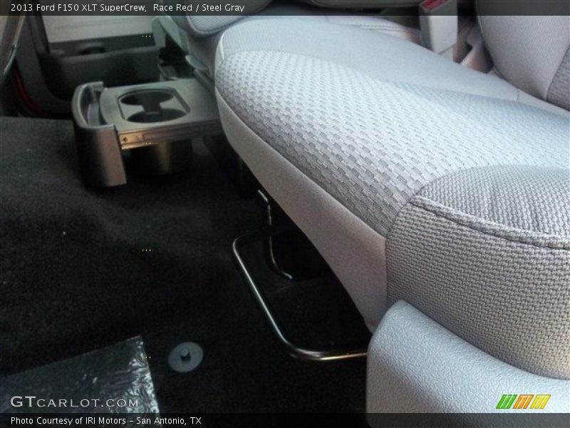 Race Red / Steel Gray 2013 Ford F150 XLT SuperCrew