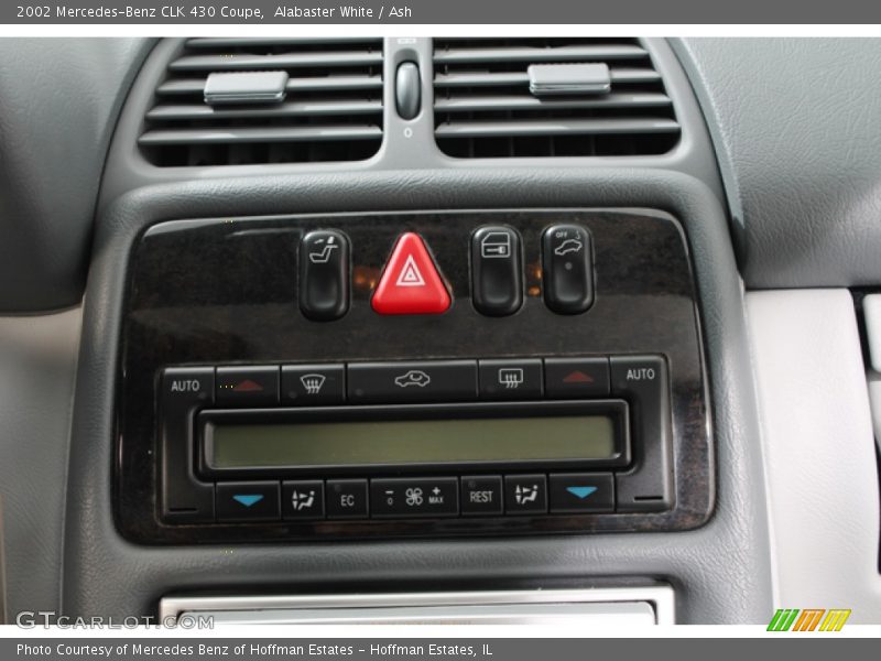 Alabaster White / Ash 2002 Mercedes-Benz CLK 430 Coupe