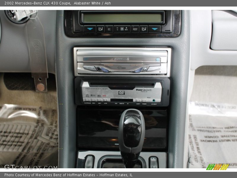 Alabaster White / Ash 2002 Mercedes-Benz CLK 430 Coupe