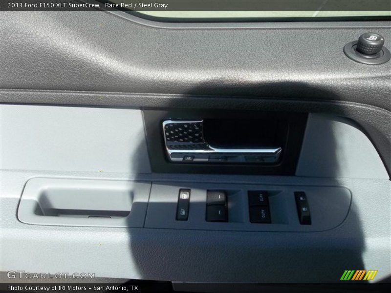 Race Red / Steel Gray 2013 Ford F150 XLT SuperCrew