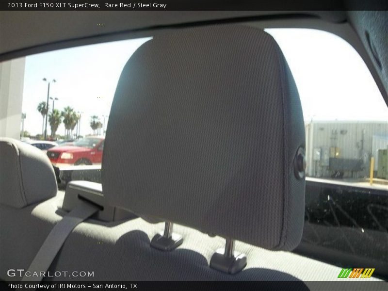 Race Red / Steel Gray 2013 Ford F150 XLT SuperCrew