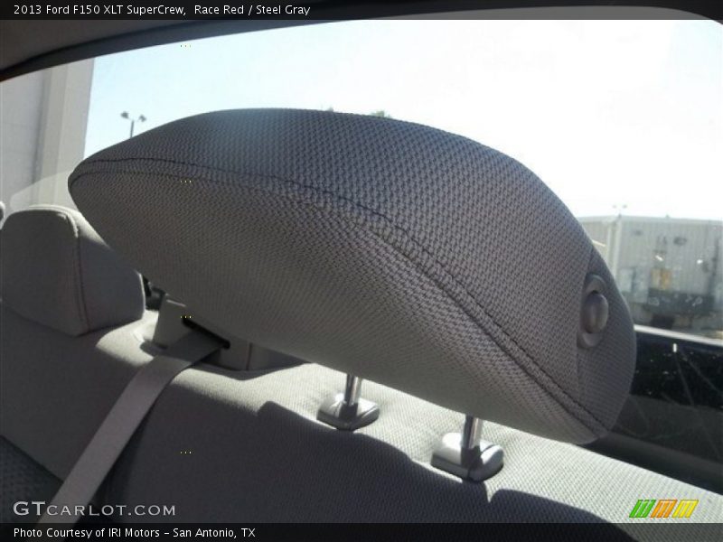 Race Red / Steel Gray 2013 Ford F150 XLT SuperCrew
