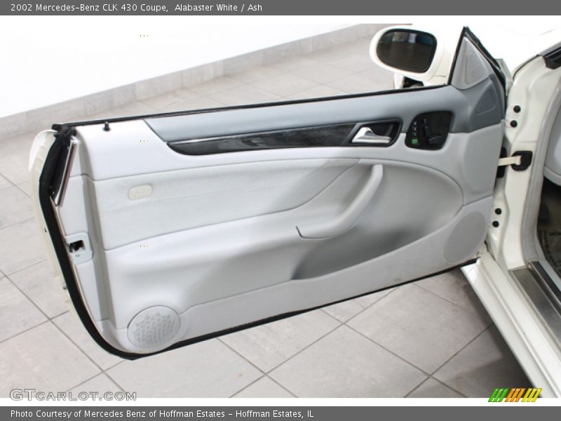 Alabaster White / Ash 2002 Mercedes-Benz CLK 430 Coupe