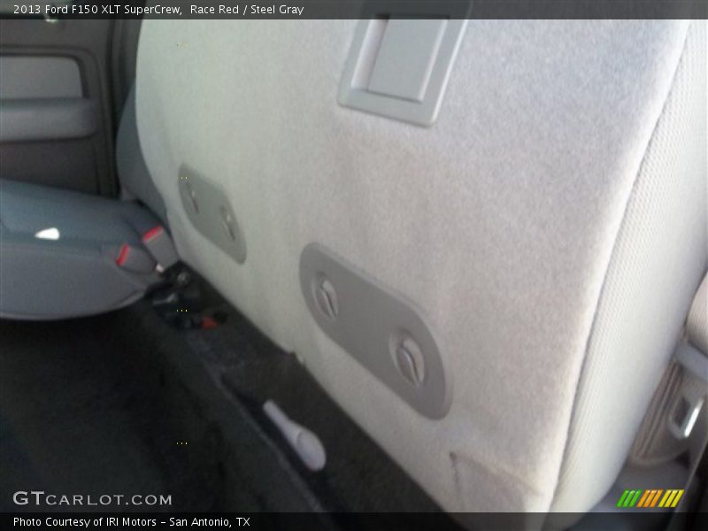 Race Red / Steel Gray 2013 Ford F150 XLT SuperCrew