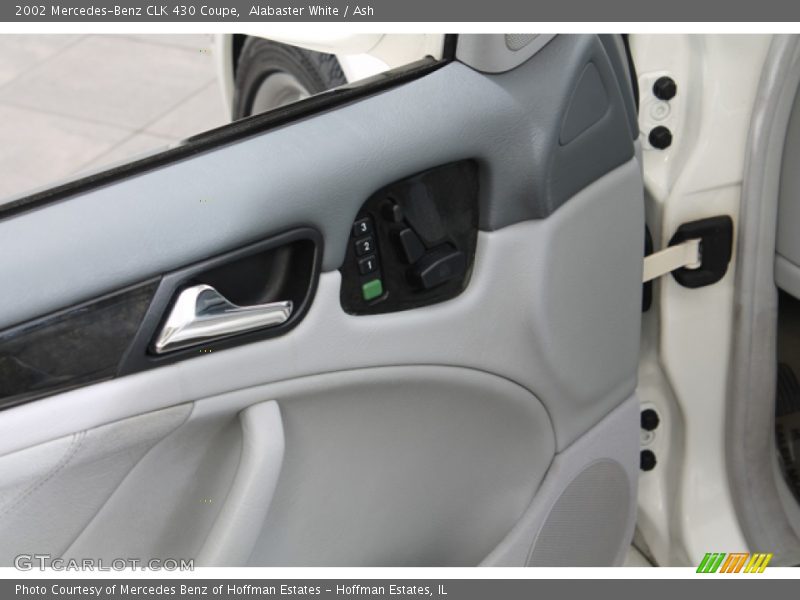 Alabaster White / Ash 2002 Mercedes-Benz CLK 430 Coupe