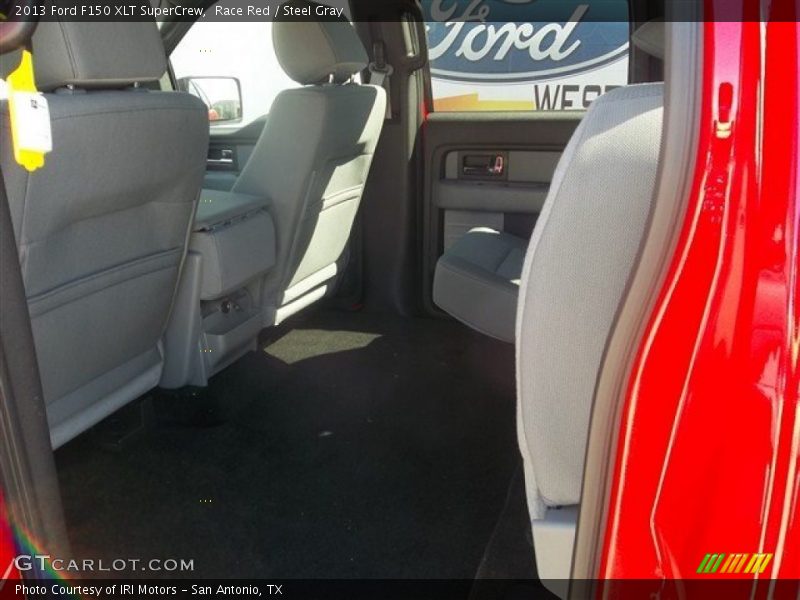 Race Red / Steel Gray 2013 Ford F150 XLT SuperCrew