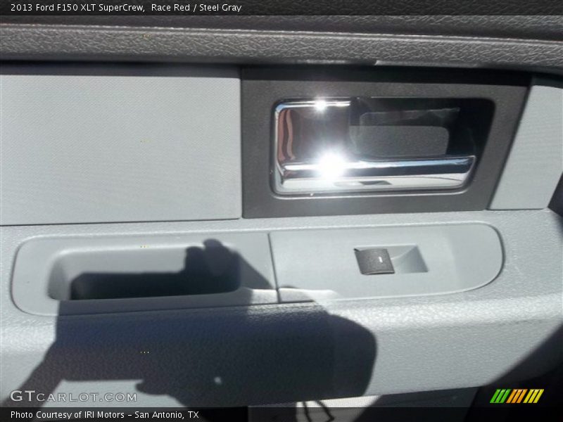 Race Red / Steel Gray 2013 Ford F150 XLT SuperCrew