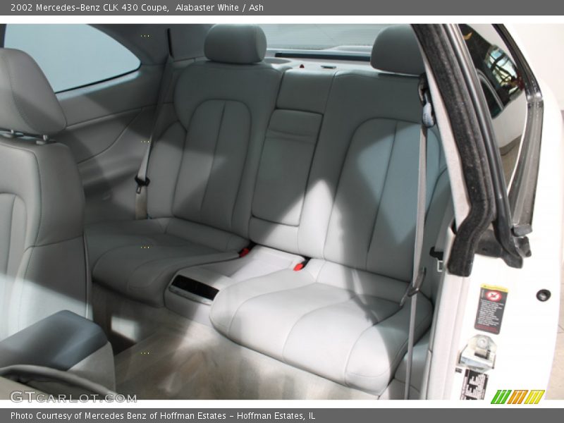 Alabaster White / Ash 2002 Mercedes-Benz CLK 430 Coupe