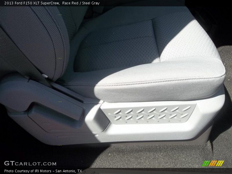 Race Red / Steel Gray 2013 Ford F150 XLT SuperCrew