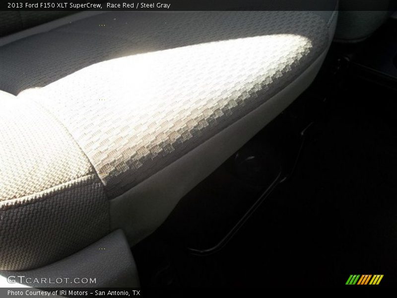 Race Red / Steel Gray 2013 Ford F150 XLT SuperCrew