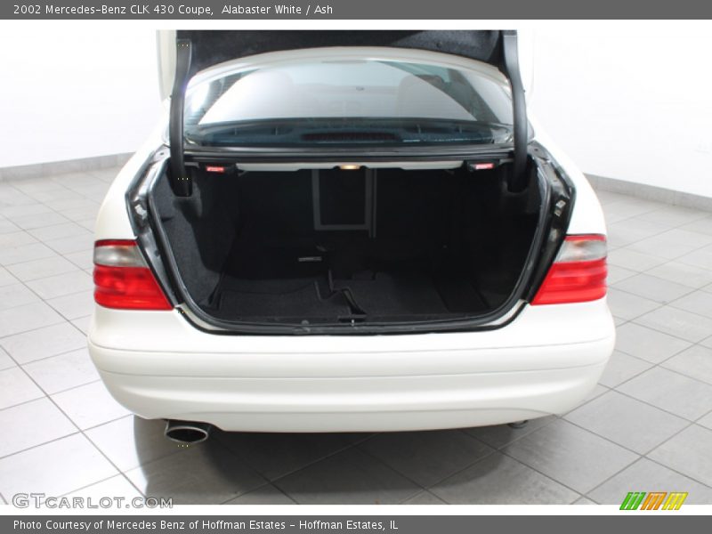 Alabaster White / Ash 2002 Mercedes-Benz CLK 430 Coupe