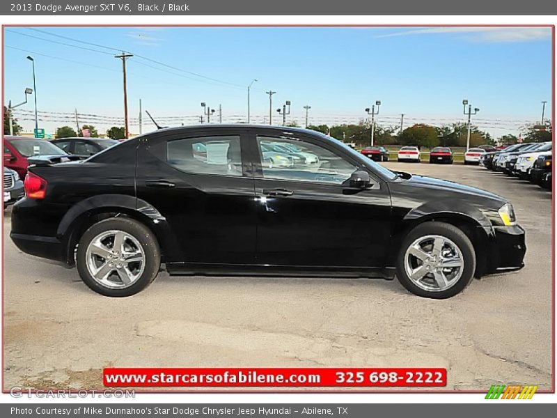 Black / Black 2013 Dodge Avenger SXT V6