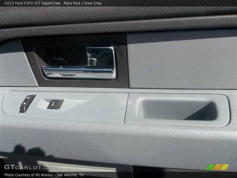 Race Red / Steel Gray 2013 Ford F150 XLT SuperCrew