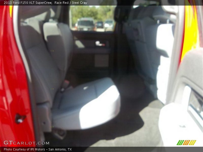 Race Red / Steel Gray 2013 Ford F150 XLT SuperCrew