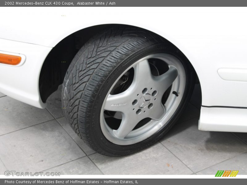Alabaster White / Ash 2002 Mercedes-Benz CLK 430 Coupe