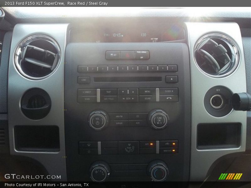 Race Red / Steel Gray 2013 Ford F150 XLT SuperCrew