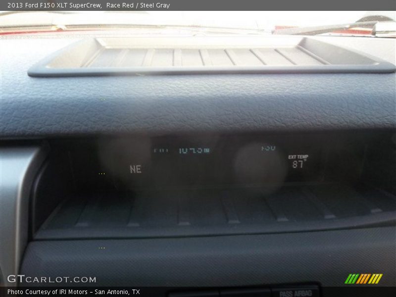 Race Red / Steel Gray 2013 Ford F150 XLT SuperCrew