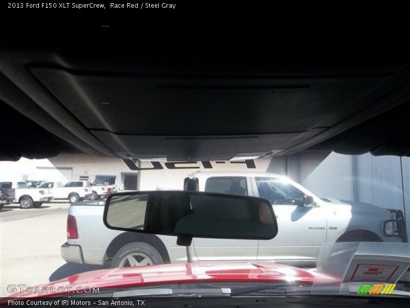 Race Red / Steel Gray 2013 Ford F150 XLT SuperCrew