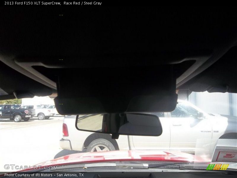 Race Red / Steel Gray 2013 Ford F150 XLT SuperCrew