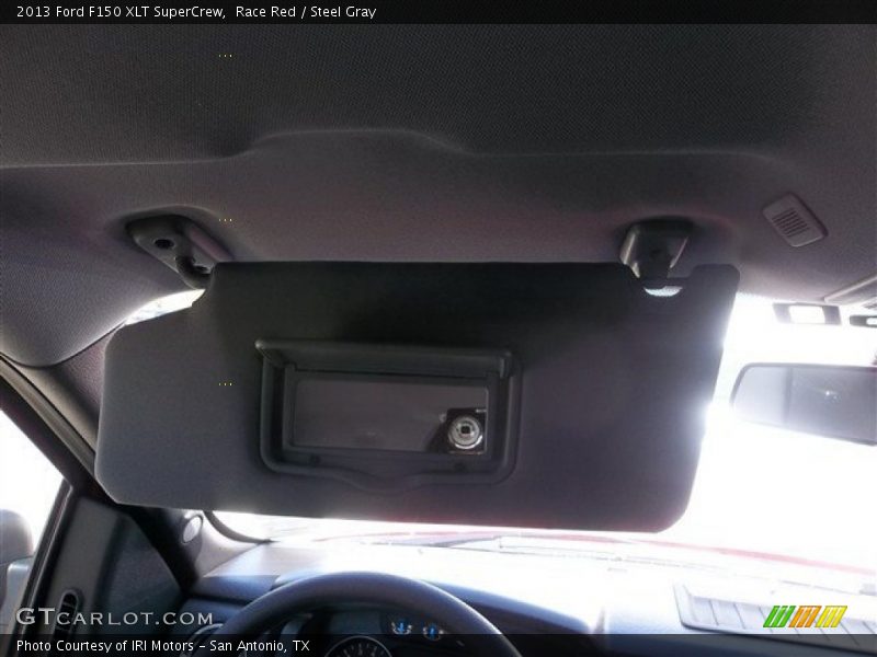 Race Red / Steel Gray 2013 Ford F150 XLT SuperCrew