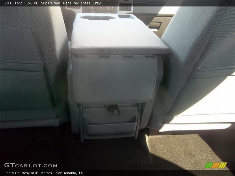 Race Red / Steel Gray 2013 Ford F150 XLT SuperCrew