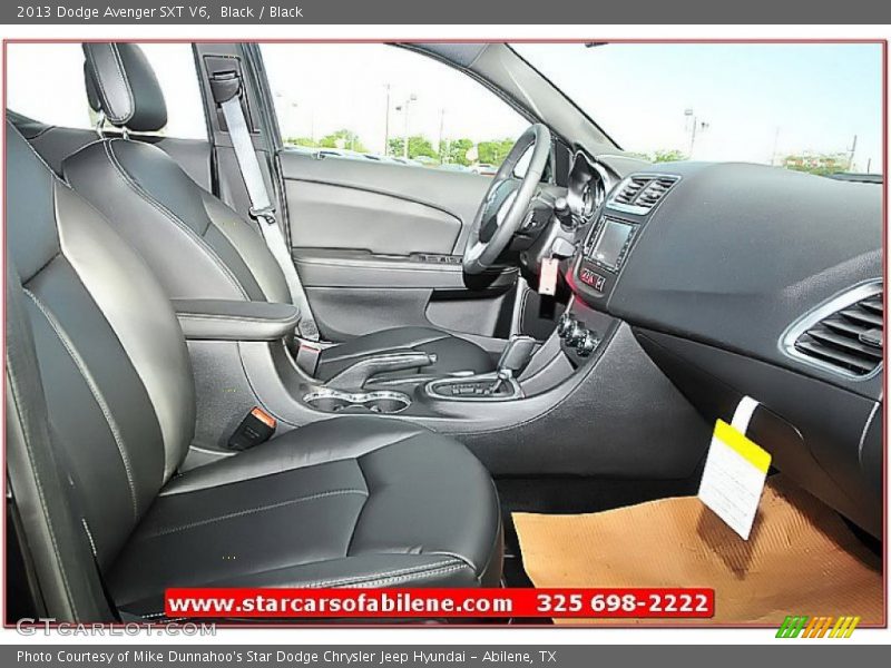Black / Black 2013 Dodge Avenger SXT V6